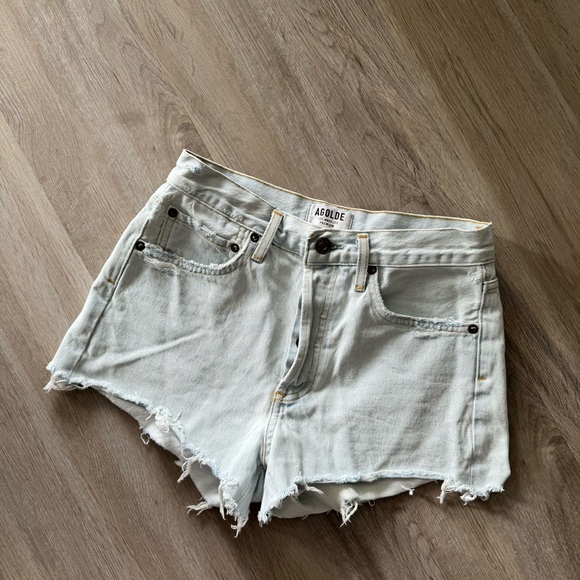 Agolde High waisted denim shorts - Picture 5 of 6